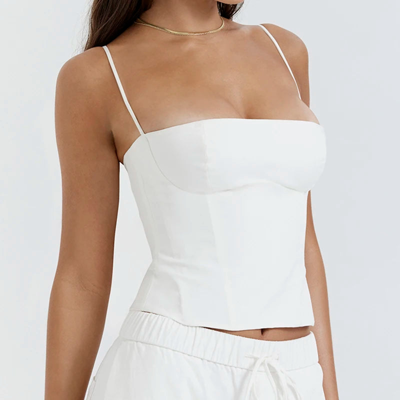 Cropped Corset de Alça