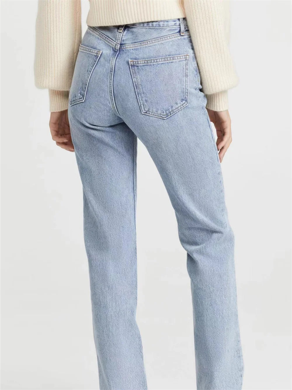 Calça Jeans Reta