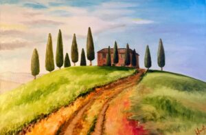 ART Print - Toscana, Italy oil painting by Svetlana Shavrina