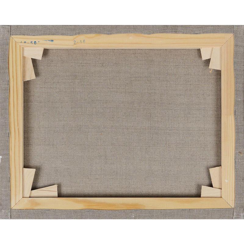 High-quality linen canvas used for an original oil painting