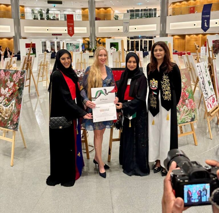 Atelier Little Picasso Vernissage at Sorbonne University Abu Dhabi, December 2024